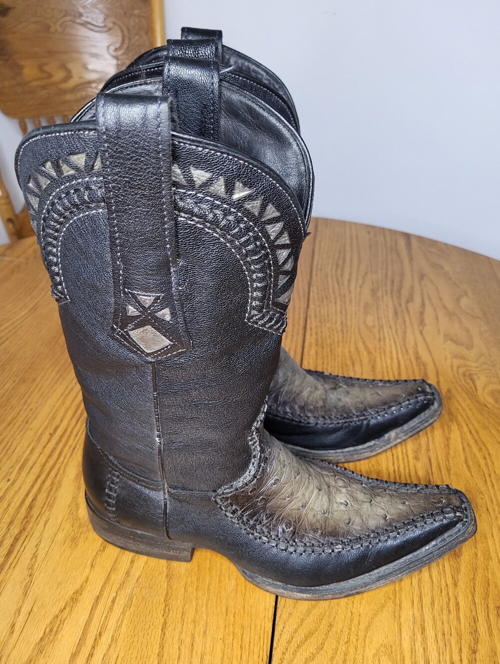 ✨️Cuadra Ostrich Leather Western Boots 8.5